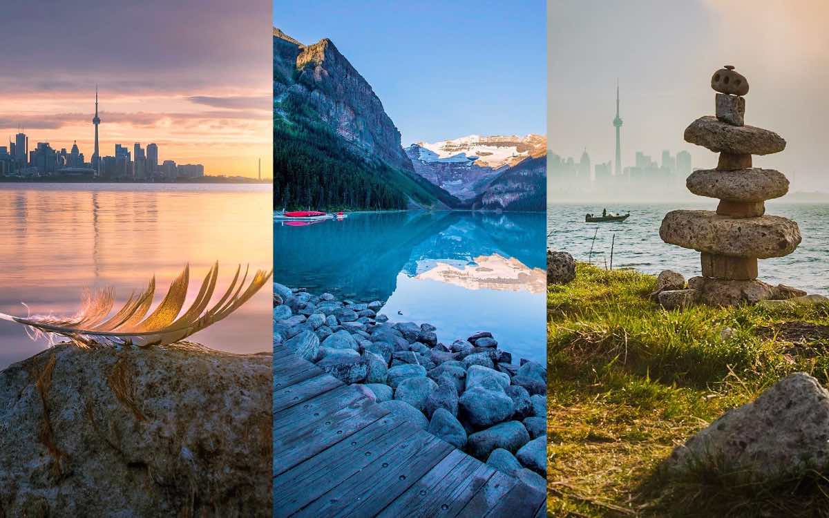 Photo collage images from Canada - Photographer @magpie_n_moo / Michèle Thompson