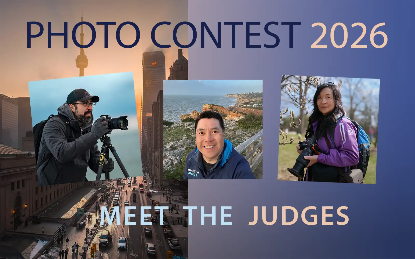 Meet the Judges: Michèle Thompson, Chris Noronha, Eddie Chan (GTA Photographers Supporting Tdot Shots Photo Contest 2026) Meet the Judges: Michèle Thompson, Chris Noronha, Eddie Chan (GTA Photographers Supporting Tdot Shots Photo Contest 2026)