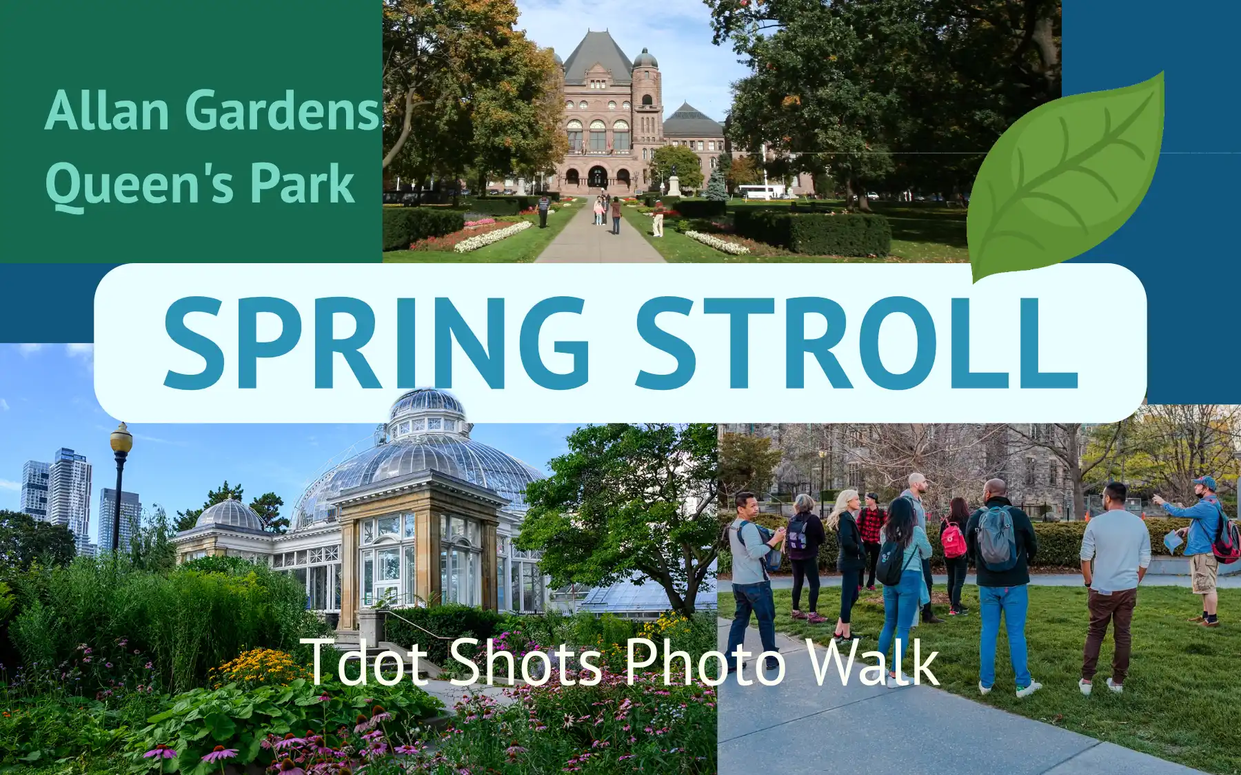 Spring Photo Walk with Tdot Shots from Allan Gardens to Queens Park (May 9, 2026)