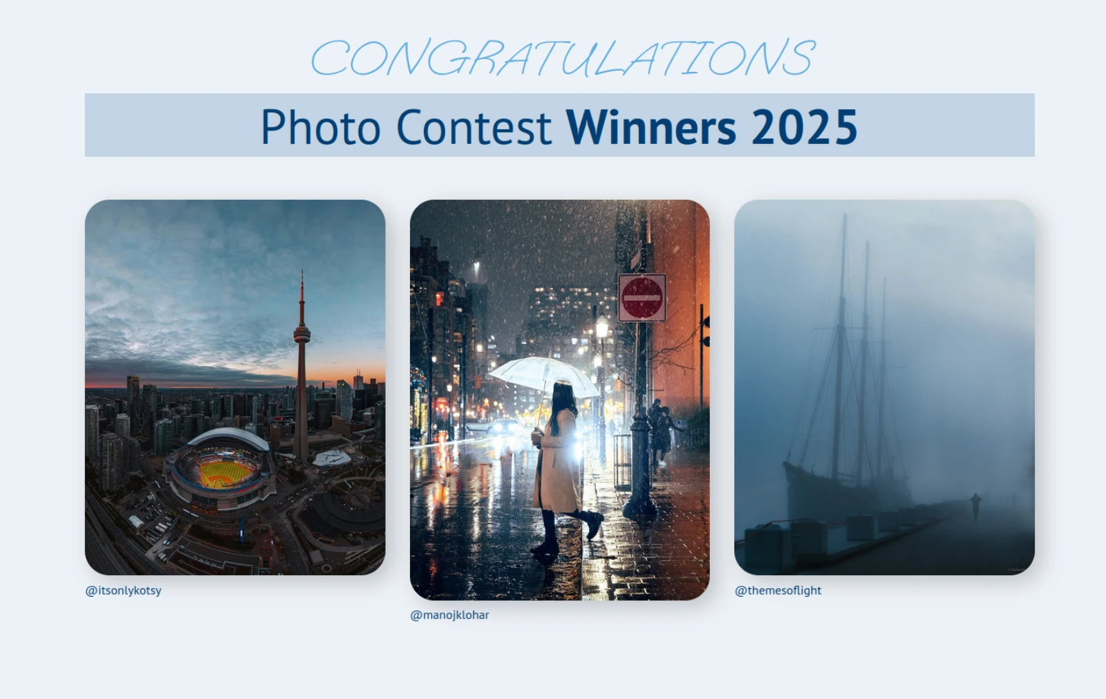 Announcing the Winners of the 2025 Tdot Shots Photo Contest presented by London Drugs and Tdot.com